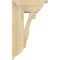 Ekena Millwork Balboa Traditional Rough Sawn Bracket w/ Offset Brace, Douglas Fir, 8"W x 18"D x 30"H BKT0806X18X30BOA01RDF - alternate 3